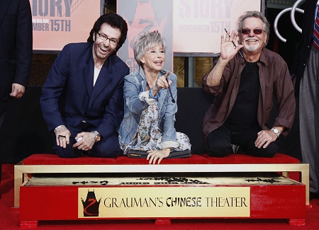 George Chakiris, Rita Moreno, Russ Tamblyn Immortalized for West Side Story